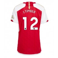 Arsenal Jurrien Timber #12 Kotipaita Naiset 2023-24 Lyhythihainen